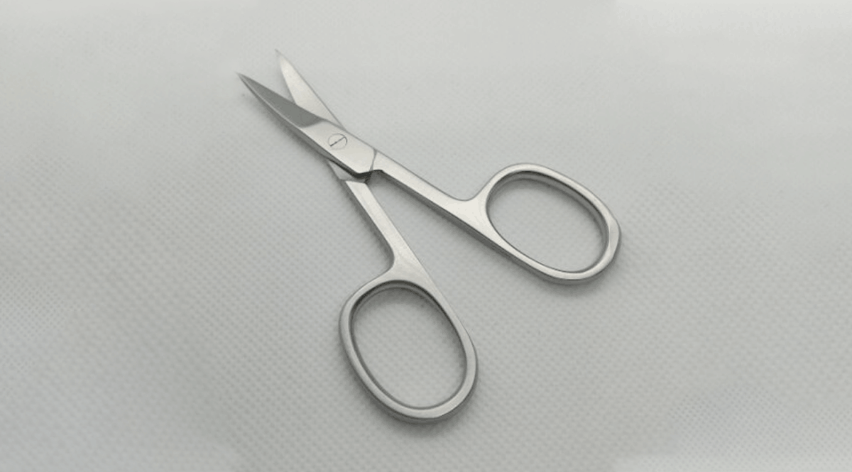 Nail Scissor Curved - 3 1/2" - Image 3