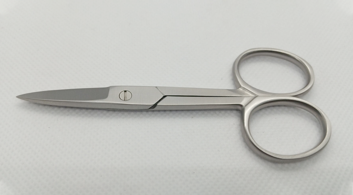 Nail Scissor Straight - 4" - Image 3