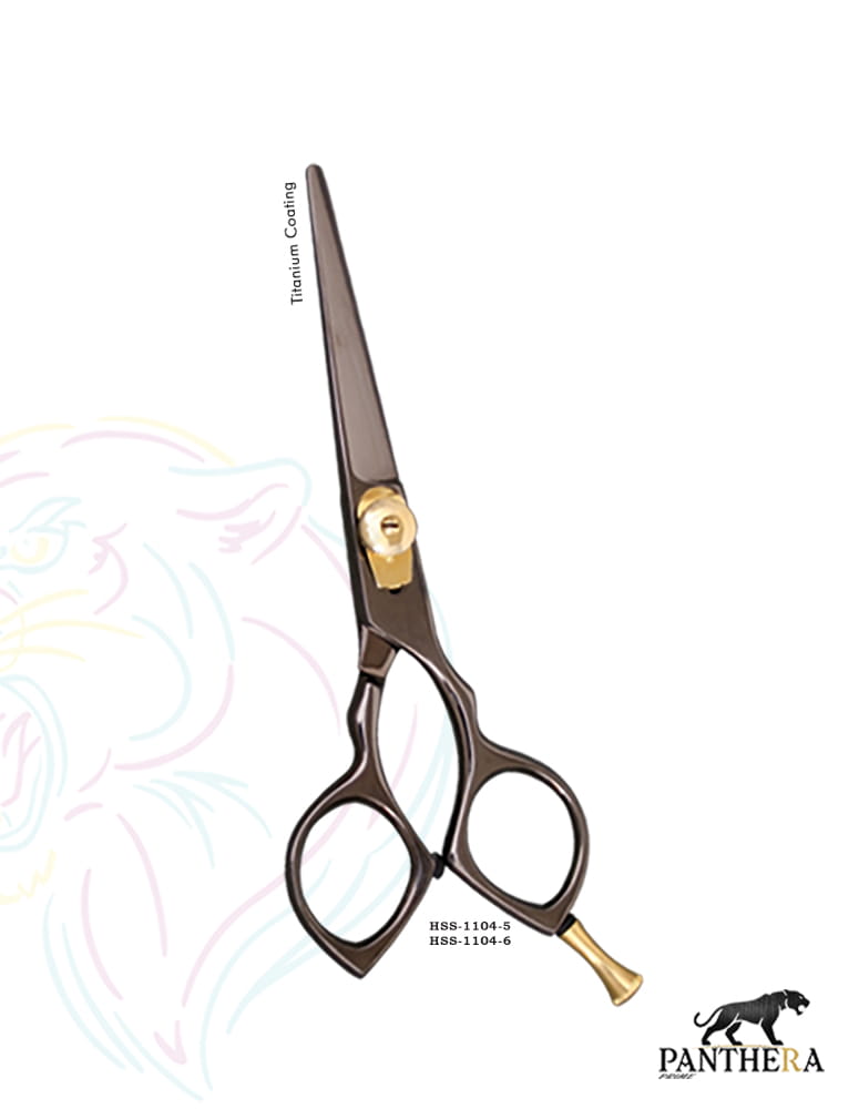 Razor Scissor - Plasma Antique Color Plated Finish 5.5"