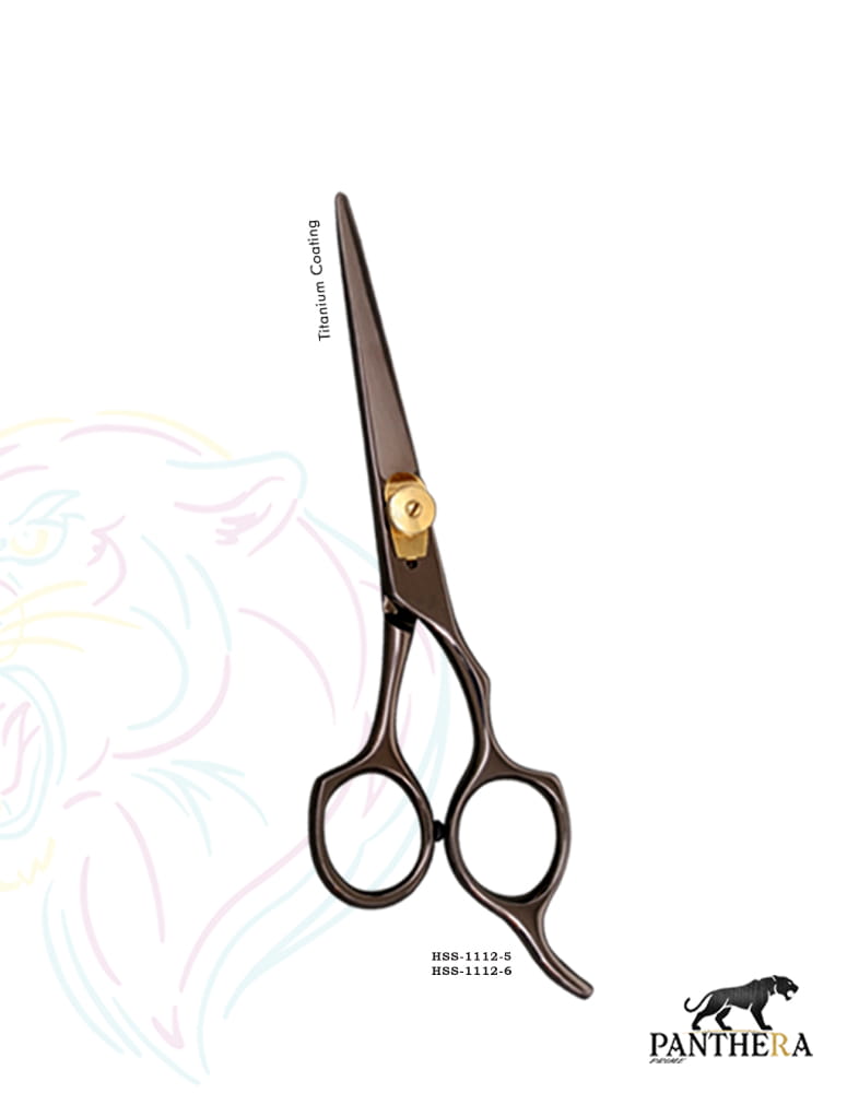 Razor Scissor Adjustable Screw - Plasma Antique Color Coated Finish 5"