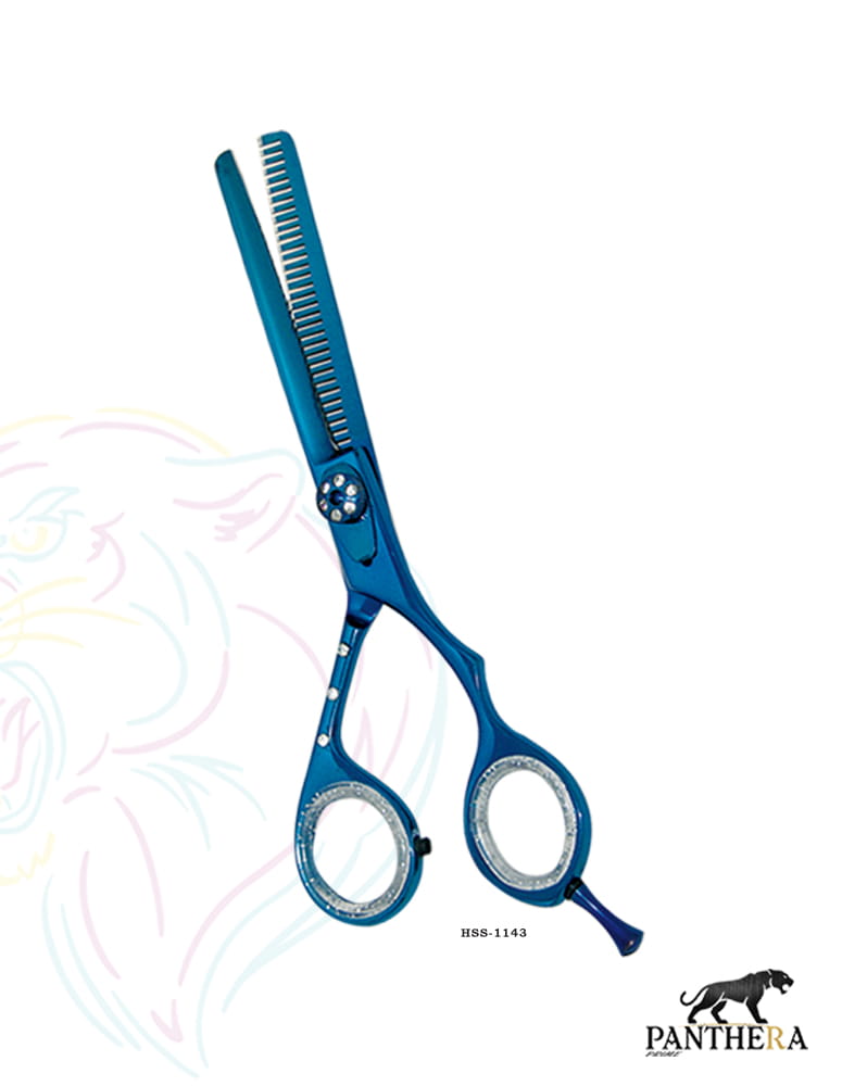 Thinning Scissor One-Sided 32 Teeth - Removable Finger Hook, 5.5"