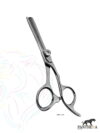 Thinning Scissor One-Sided 26 Teeth - Fixed Finger Hook 6.5"
