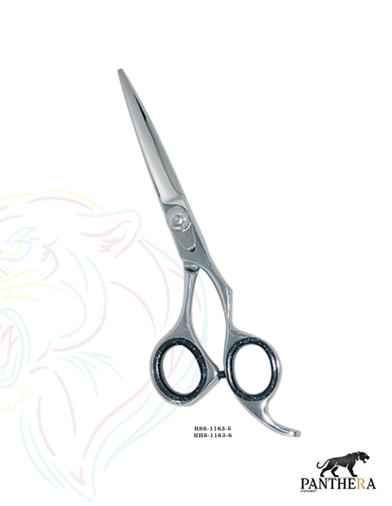 Razor Scissor - For All Types Hair Cutting - Fixed Finger Hook 5.5"