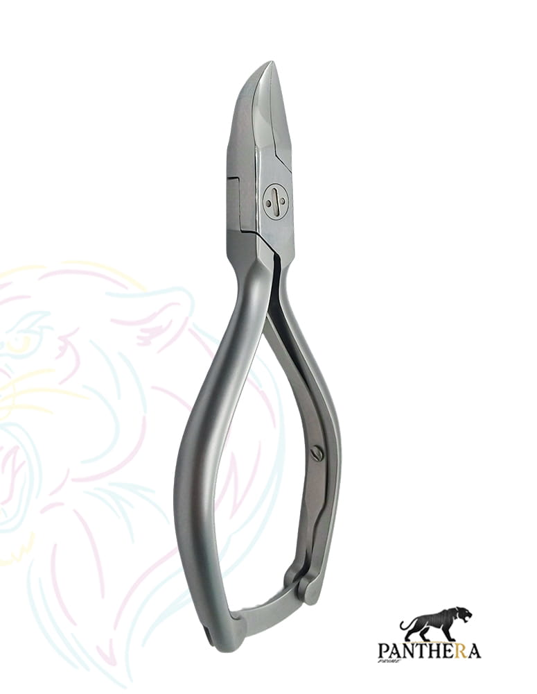 Nail Nipper -13 CM - Concave Jaws - Double Spring With Lock Best For Podiatry, Manicure, and Pedicure
